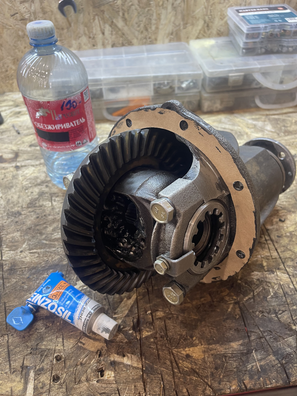 Редуктор (Пара 4.44) — Lada 21074, 1,5 л, 2003 года | тюнинг | DRIVE2