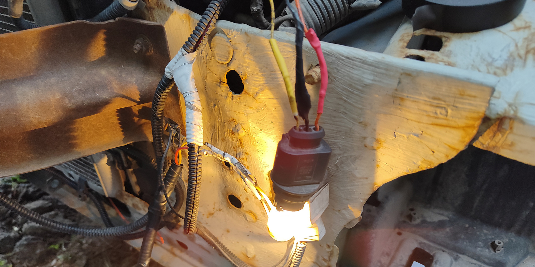 Новые Фишки на Фары и Настройка ПТФ (2*) — Lada Гранта, 1,6 л, 2012 ...