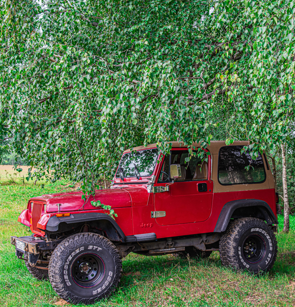 Первая встреча с сотрудниками ГИБДД на дороге. — Jeep Wrangler (YJ), 5,2 л,  1992 года | наблюдение | DRIVE2