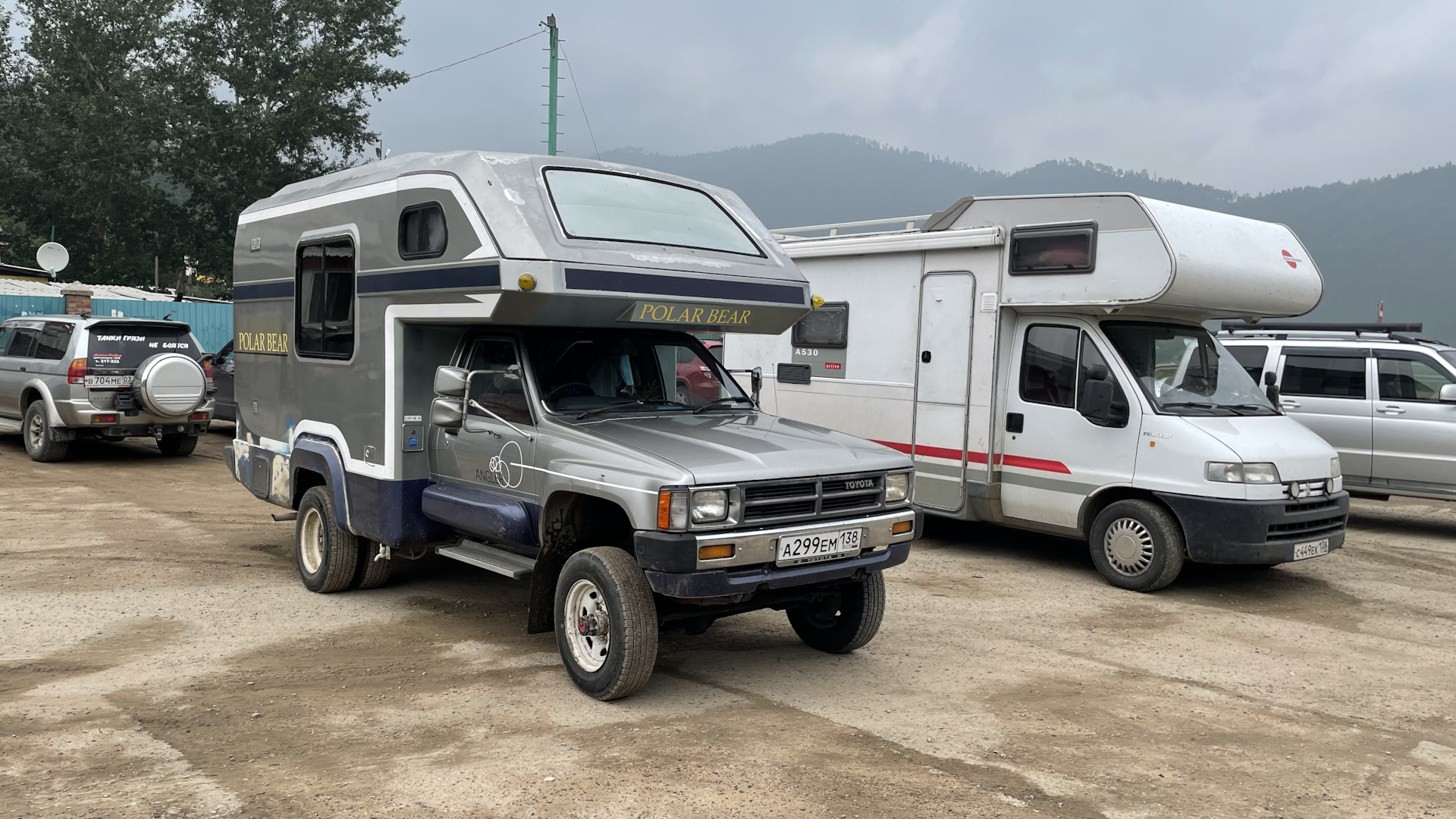 Toyota Hilux (4G) 2.4 дизельный 1988 | Автодром на базе хайлюкс на DRIVE2