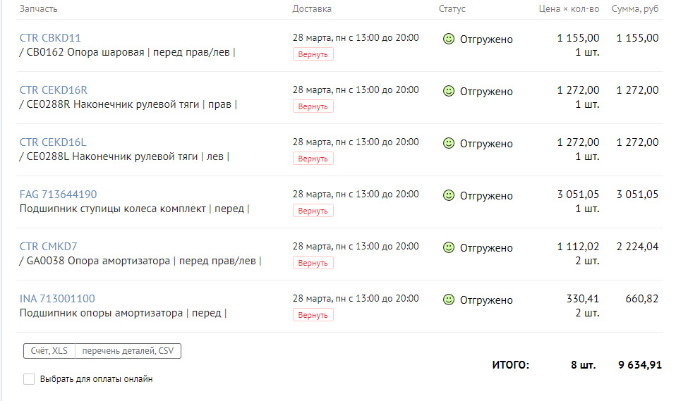 713001100 Подшипник опорный INA | Запчасти на DRIVE2