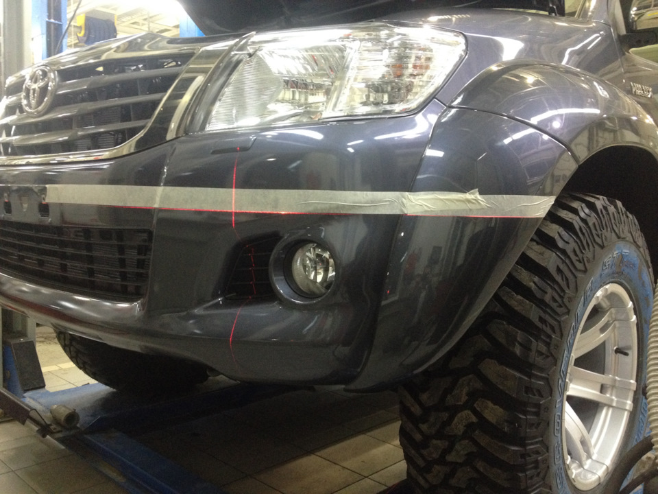 Фото в бортжурнале Toyota Hilux (7G)