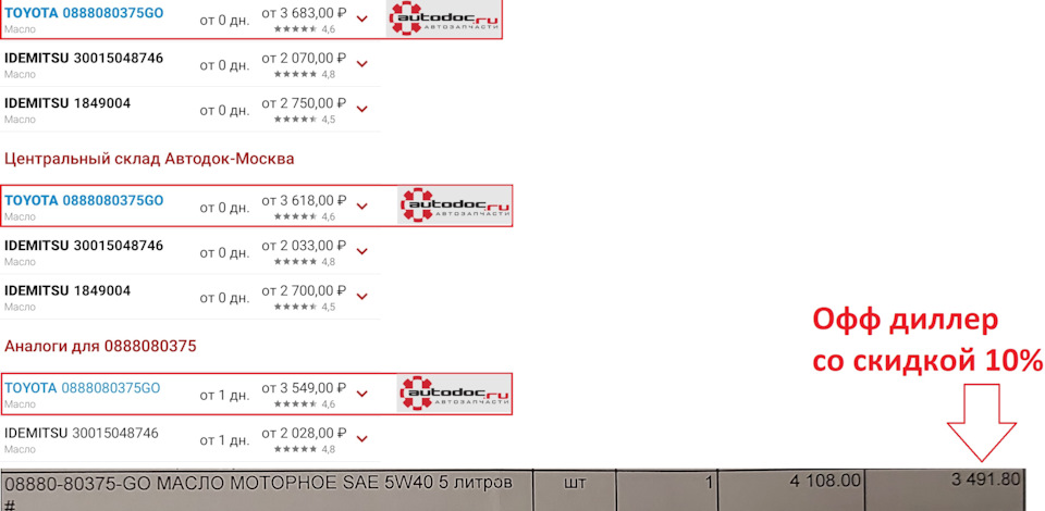 0888080375GO Toyota Motor Oil SL/CF 5W40 (5л.) TOYOTA LEXUS | Запчасти ...