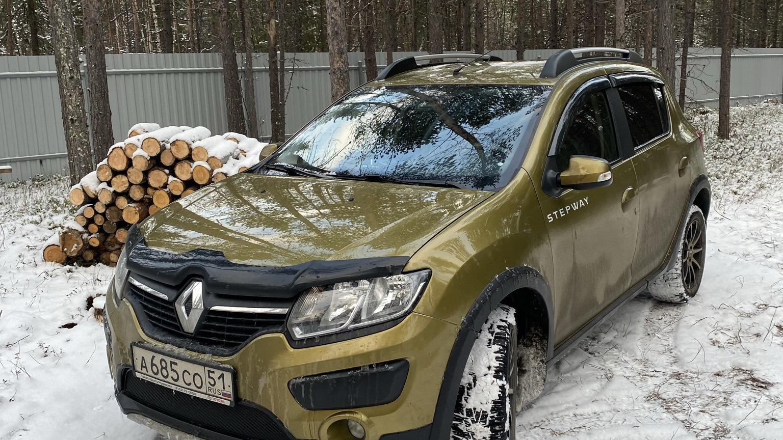 Renault Sandero Stepway (2G) 1.6 бензиновый 2017 | Зеленое золото 16 на  DRIVE2