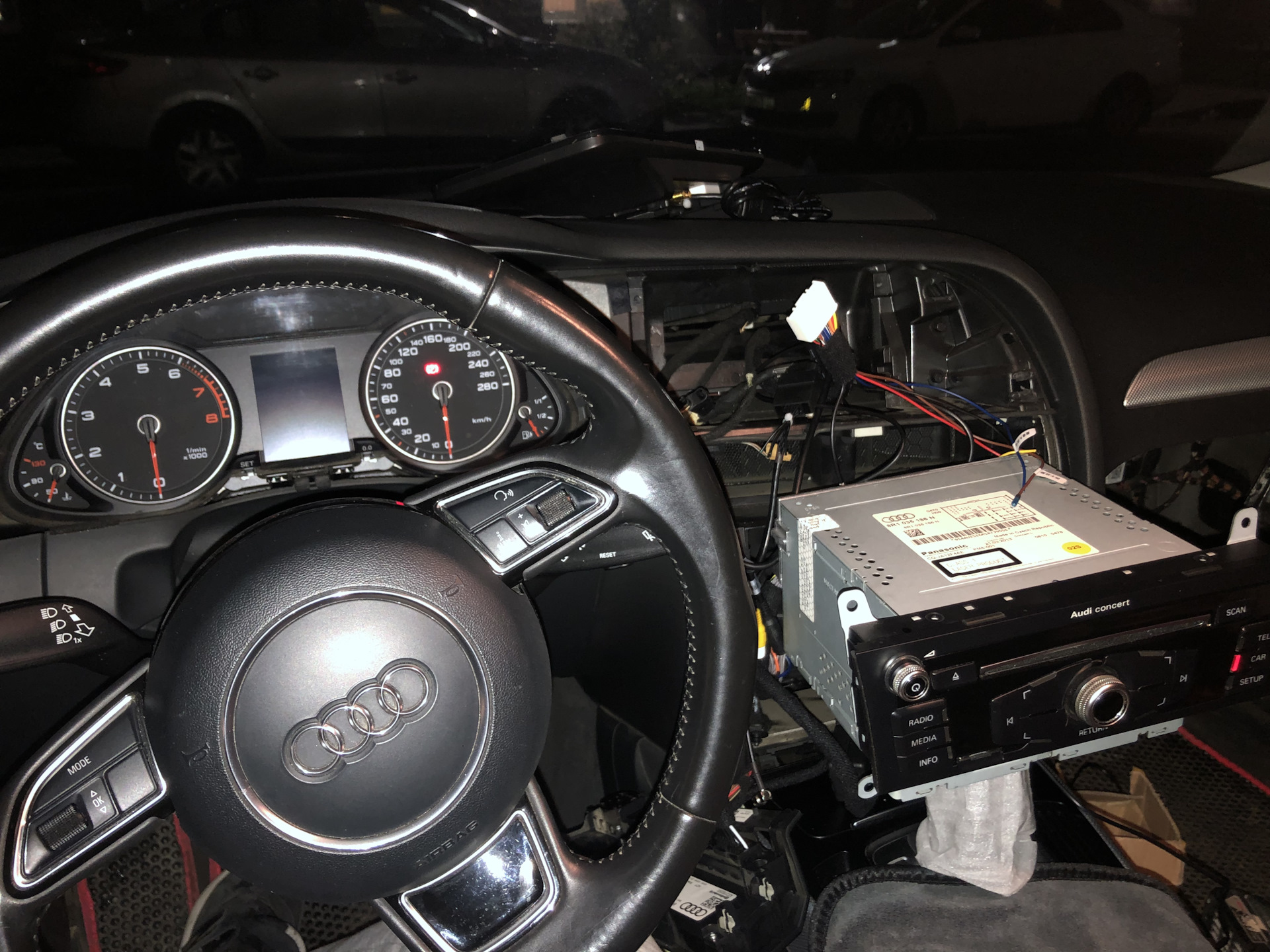 Установка Аудио системы Андроид 11 — Audi A4 (B8), 1,8 л, 2013 года ...