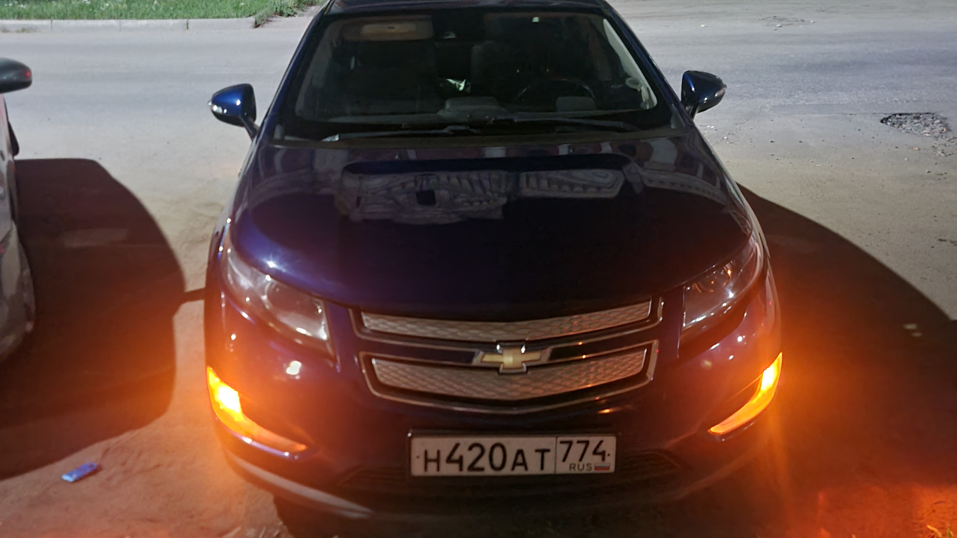 Chevrolet Volt (1G) 1.4 гибридный (Plug-in) 2013 | #синий еж# на DRIVE2