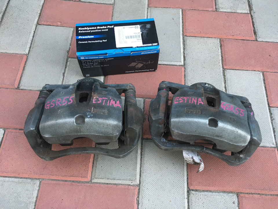 передние суппорта от Т. Эстимы/Альфард в RX 300 (1) — Lexus RX (1G), 3 ...