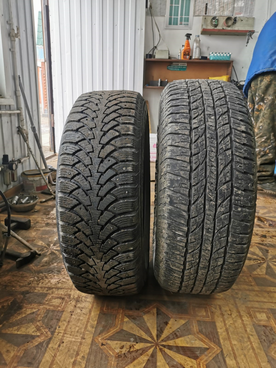 Резина 265/65 R17 на Hyundai Santa Fe 2 — Hyundai Santa Fe (2G), 2,4 л,  2012 года | шины | DRIVE2