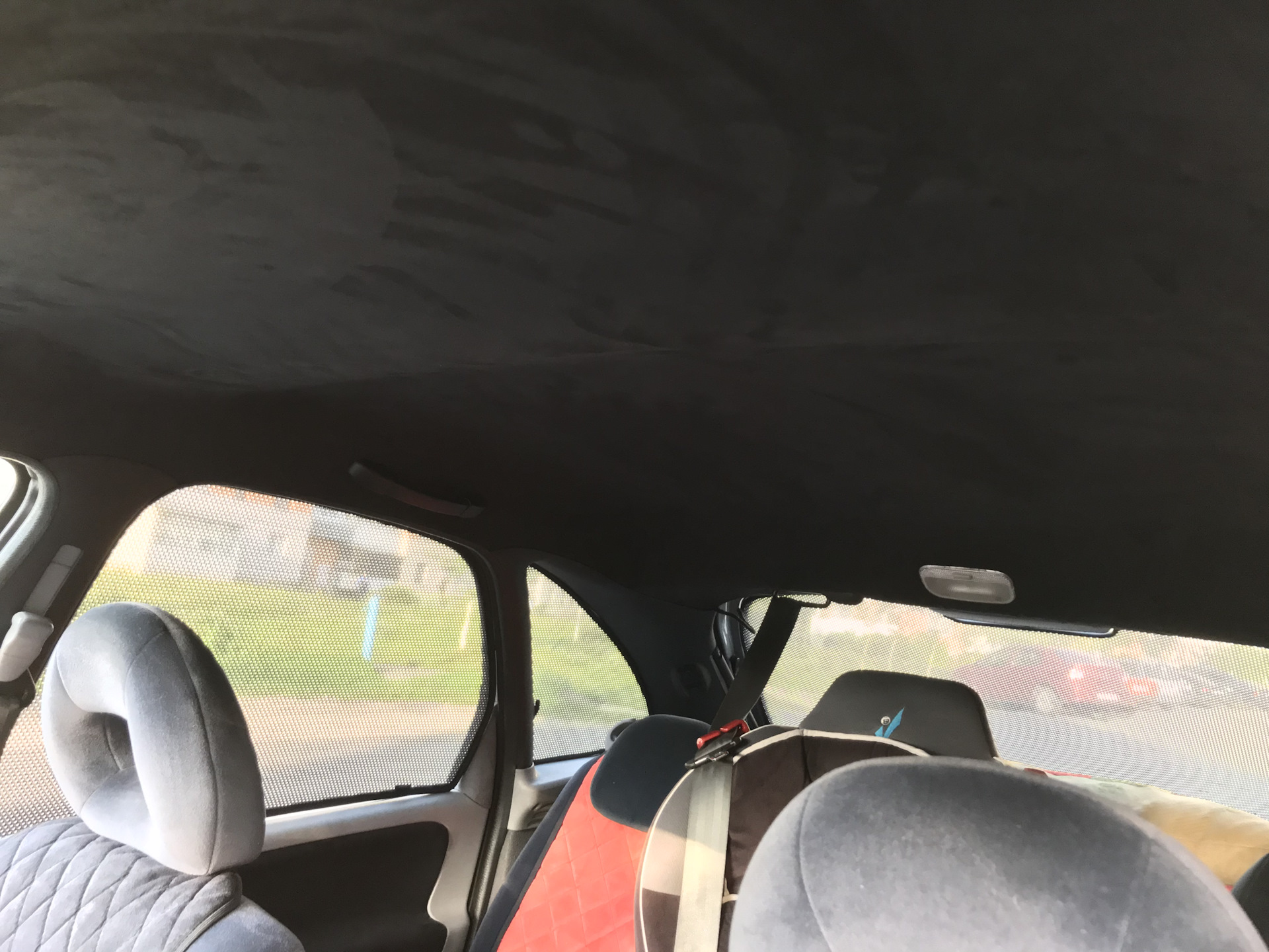 Как снять потолок ситроен пикассо Переклейка потолка - Citroen Xsara Picasso, 2 л, 2003 года аксессуары DRIVE2