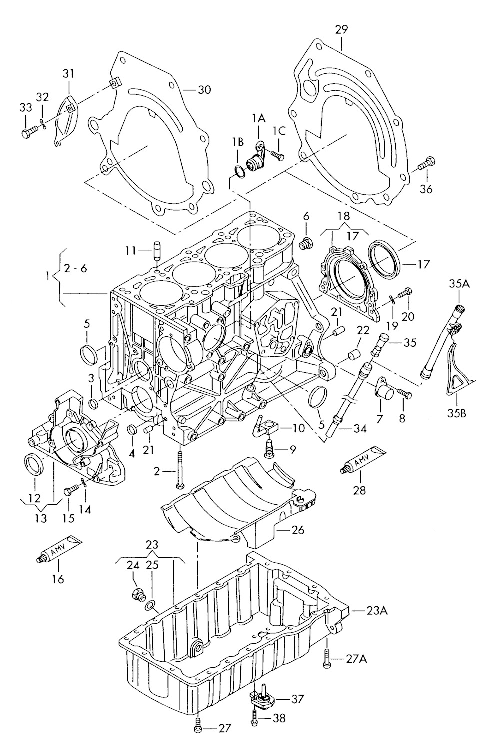 Запчасти на фото: 4219105, 131514. Фото в бортжурнале Audi A4 (B6)