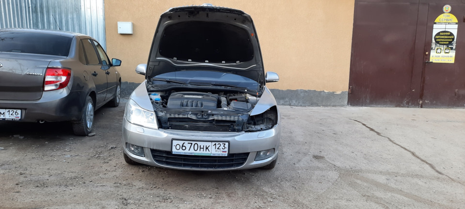 Бронирование Фар и ПТФ SKODA OCTAVIA A5 FL — Skoda Octavia A5 Mk2, 1,6 ...