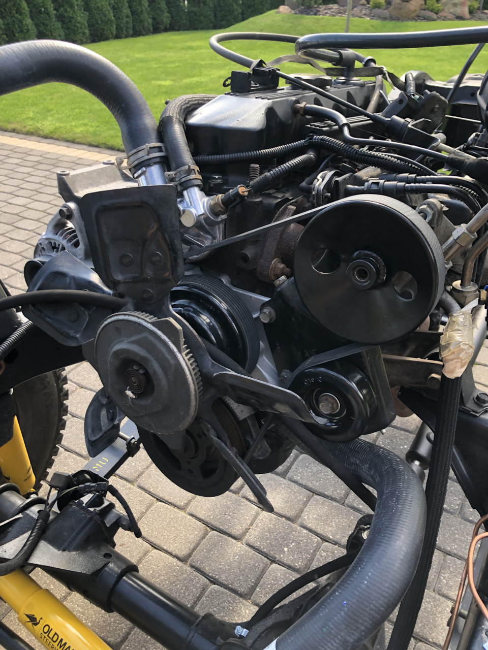 Про сердце автомобильное и навесное — Jeep Wrangler (YJ), 2,5 л, 1996 ...