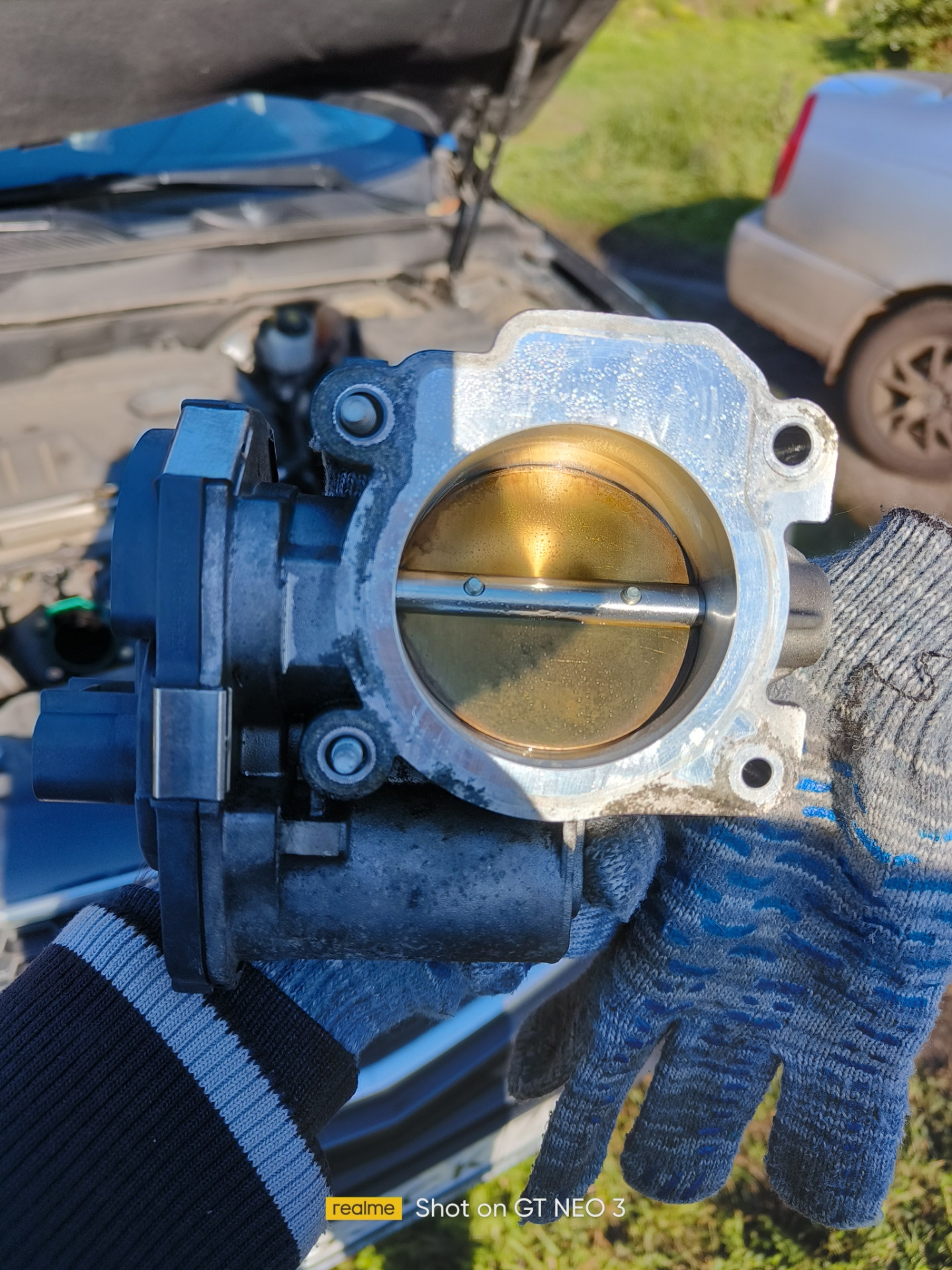 Очистка дроссельной заслонки — Chevrolet Malibu (8G), 2,4 л, 2012 года ...