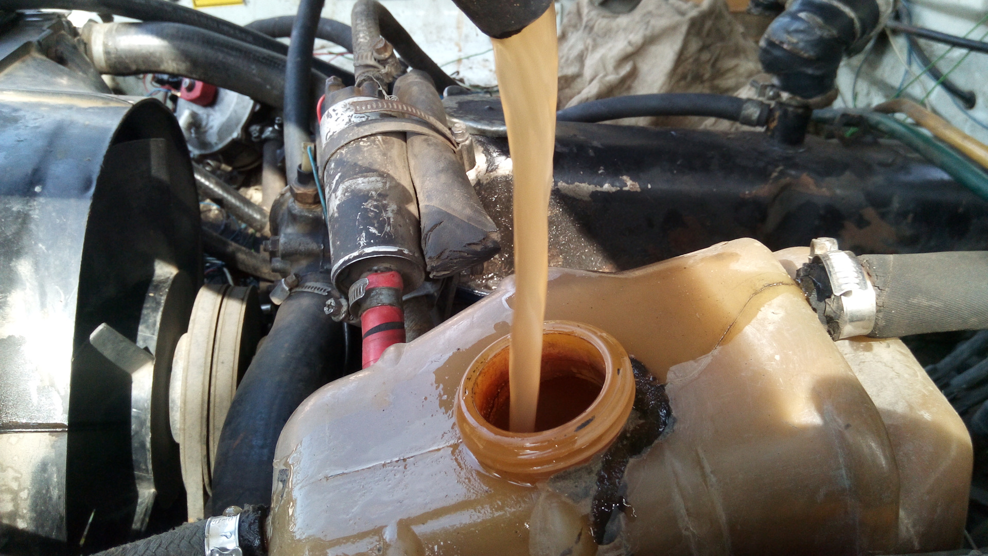 мощность радиатора отопителя волги — ГАЗ 3110, 2,4 л, 1999 года ...