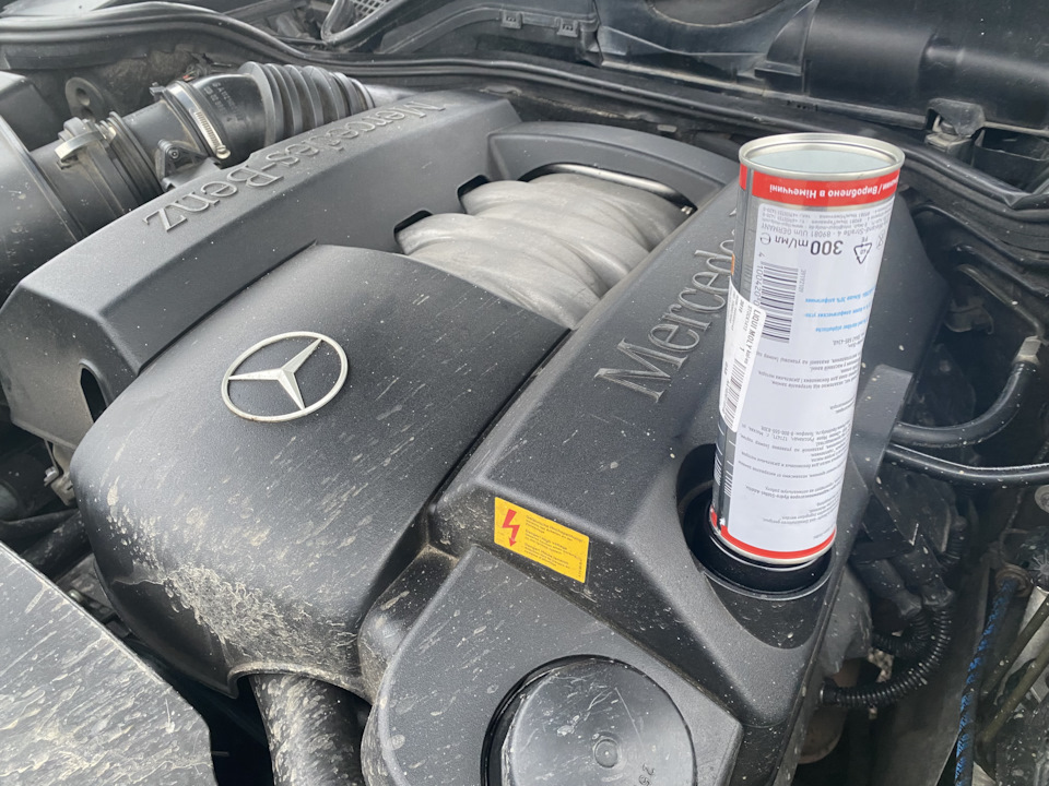 2. Звон гидрокомпенсаторов — Mercedes-Benz E-class (W210), 3,2 л, 1998 ...