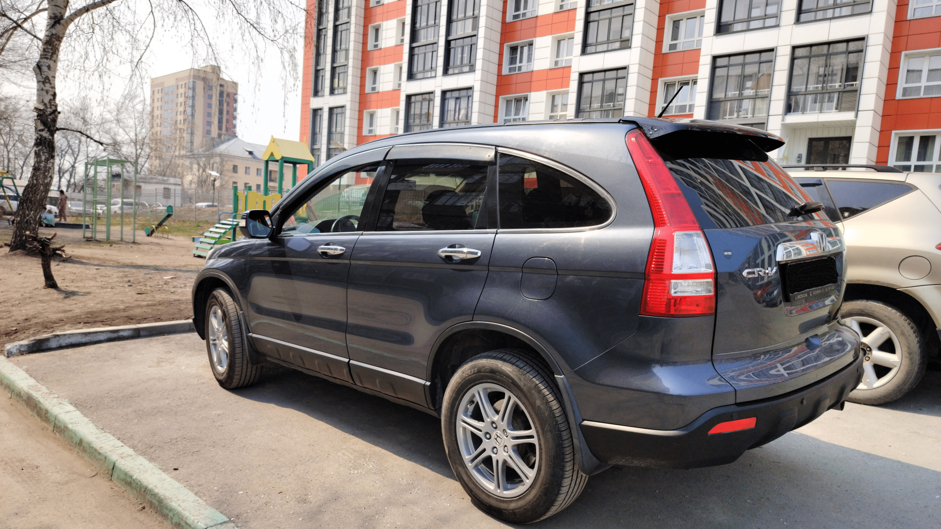 Honda CRV 2008 большие колеса