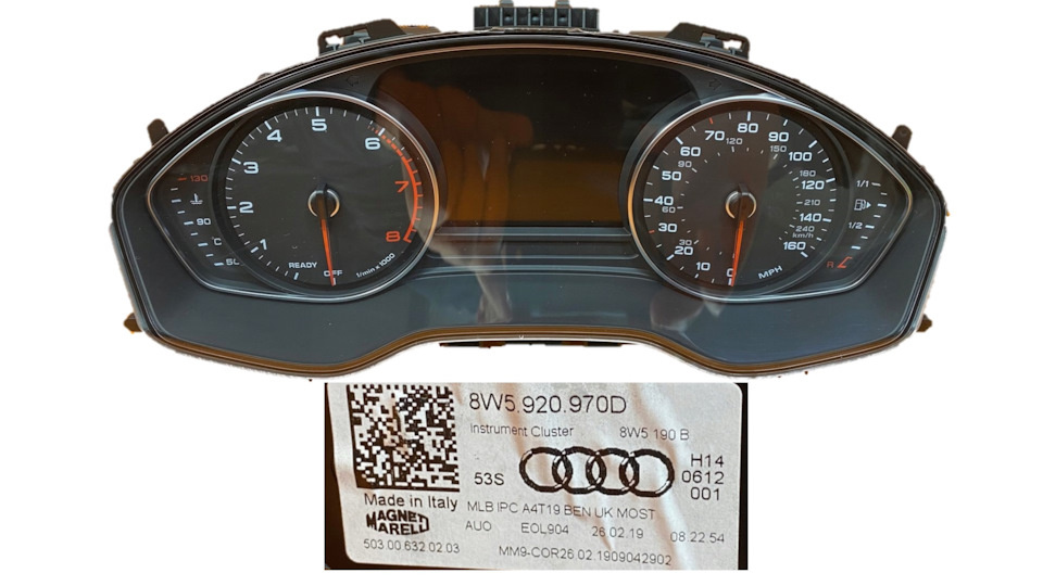 Запчасти на фото: 8070120, 302010. Фото в бортжурнале Audi A4 (B9)