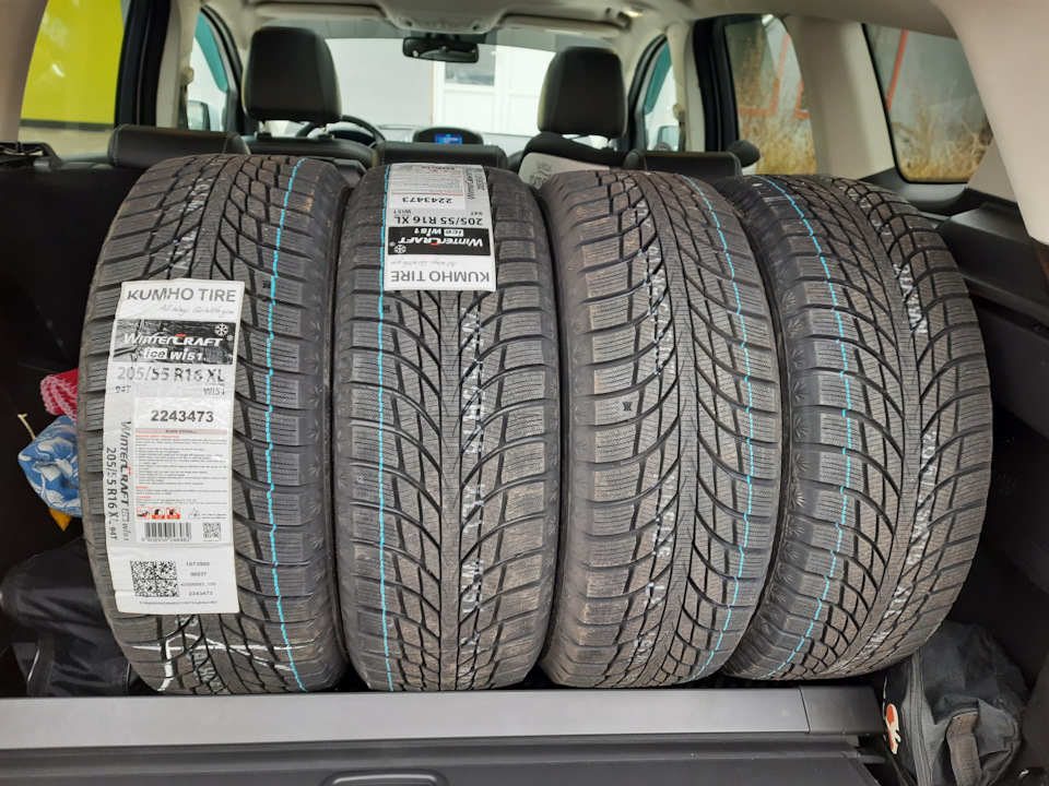 Новая зимняя резина kumho wintercraft ice wi51 — Ford Focus Hatchback ...