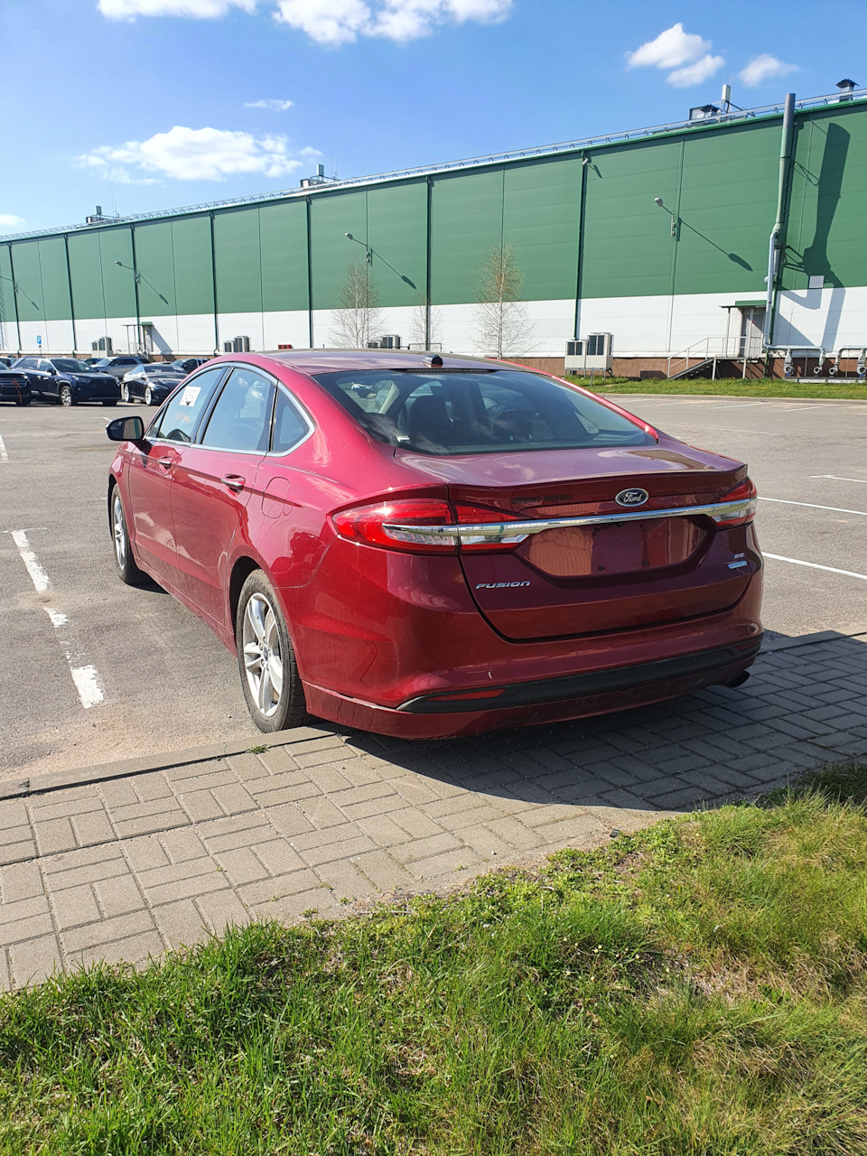 Доставка. Klaipeda — Minsk. — Ford Fusion (2G), 1,5 л, 2017 года | другое |  DRIVE2