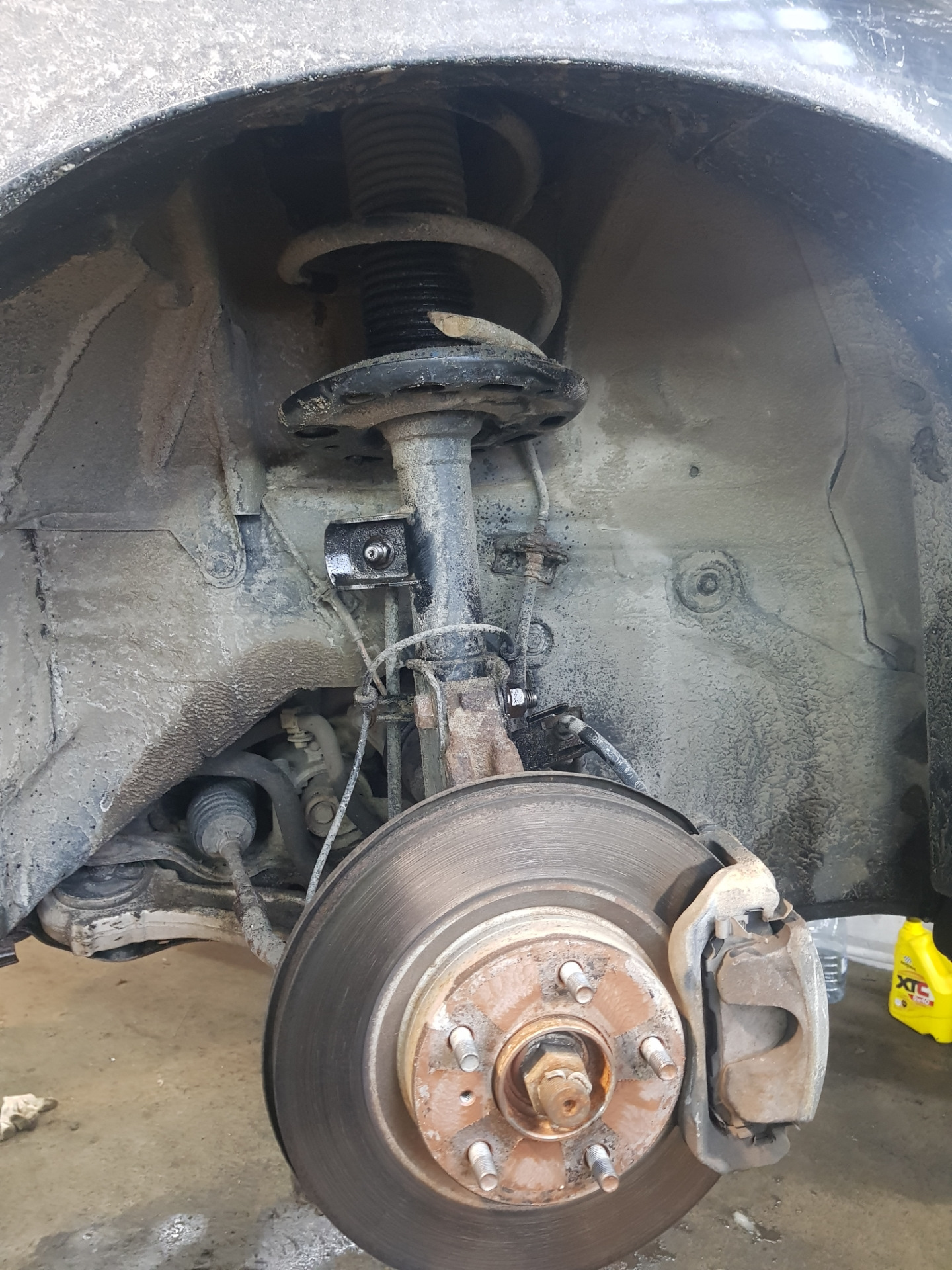 Замена пружины на контрактную — Nissan Teana (J32), 3,5 л, 2010 года ...