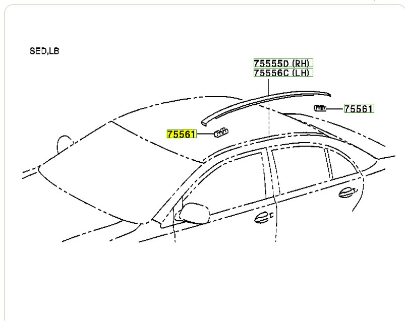 Подготовка к замене лобового стекла — Toyota Avensis II, 2,4 л, 2007 ...