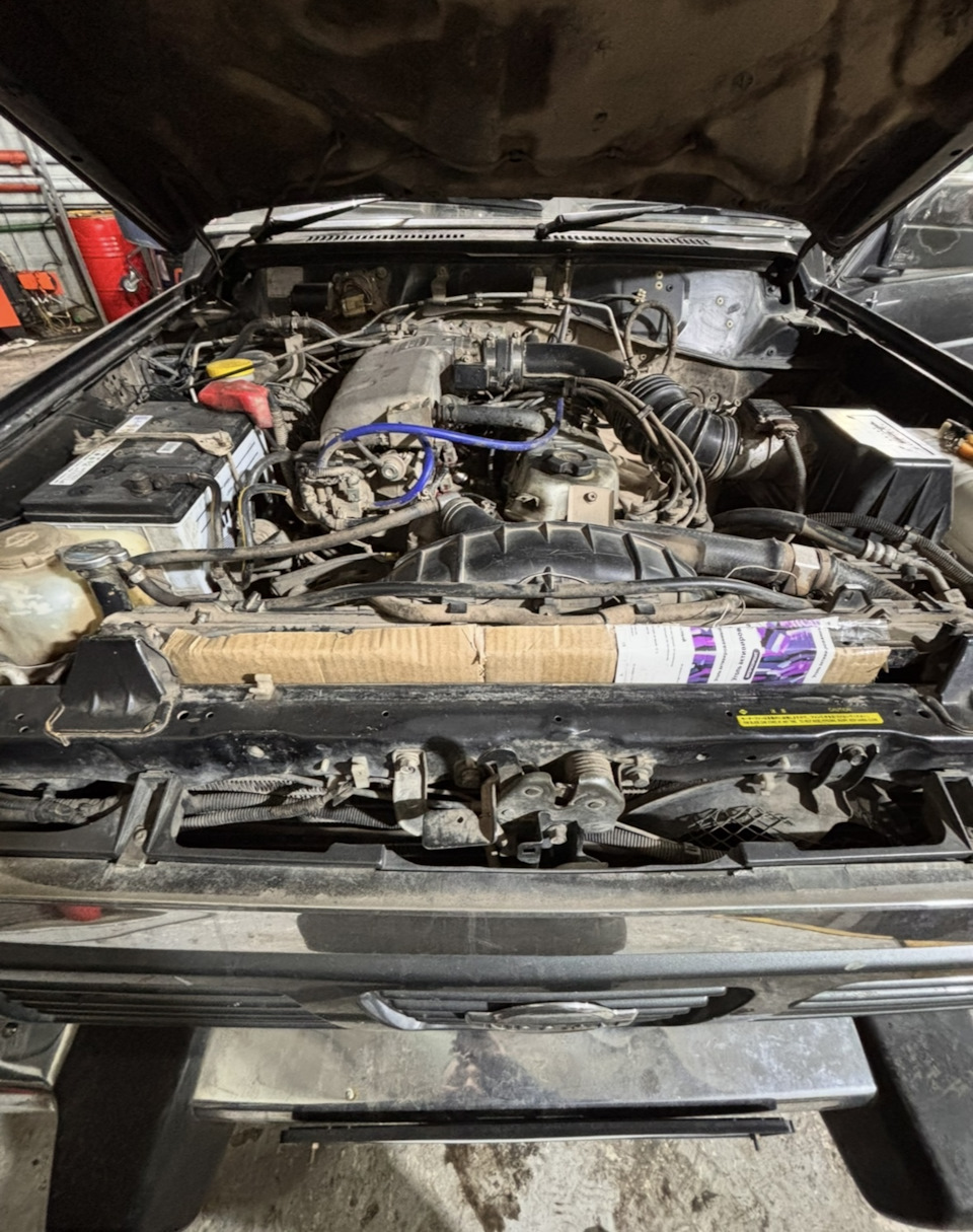 Картонка встает четко — Nissan Safari (Y60)