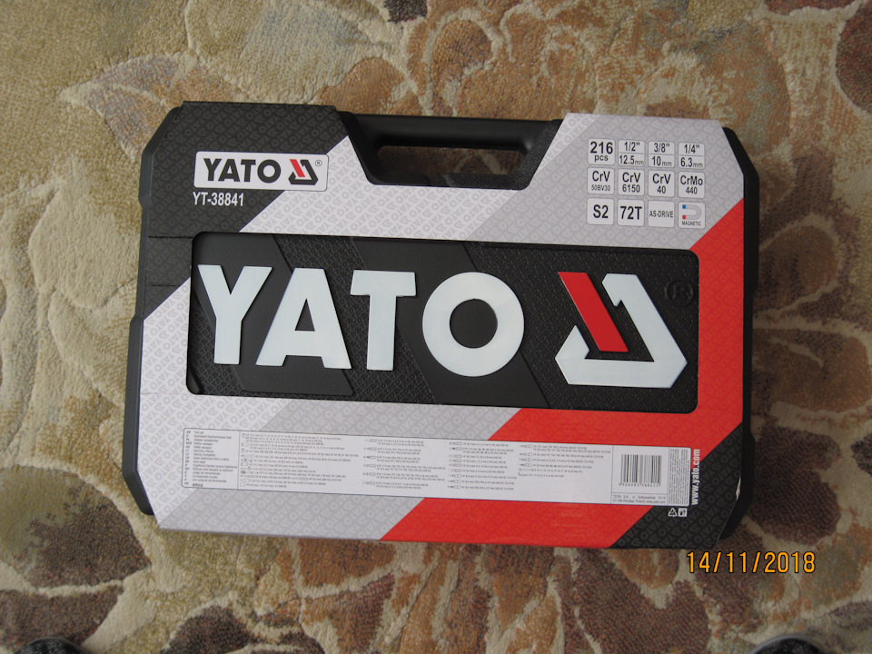 Фото в бортжурнале Toyota Corolla (140/150). Запчасти на фото: YT38841