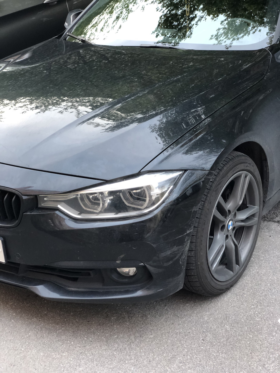 Машина отремонтирована!) — BMW 3 series (F30), 1,5 л, 2018 года | кузовной  ремонт | DRIVE2