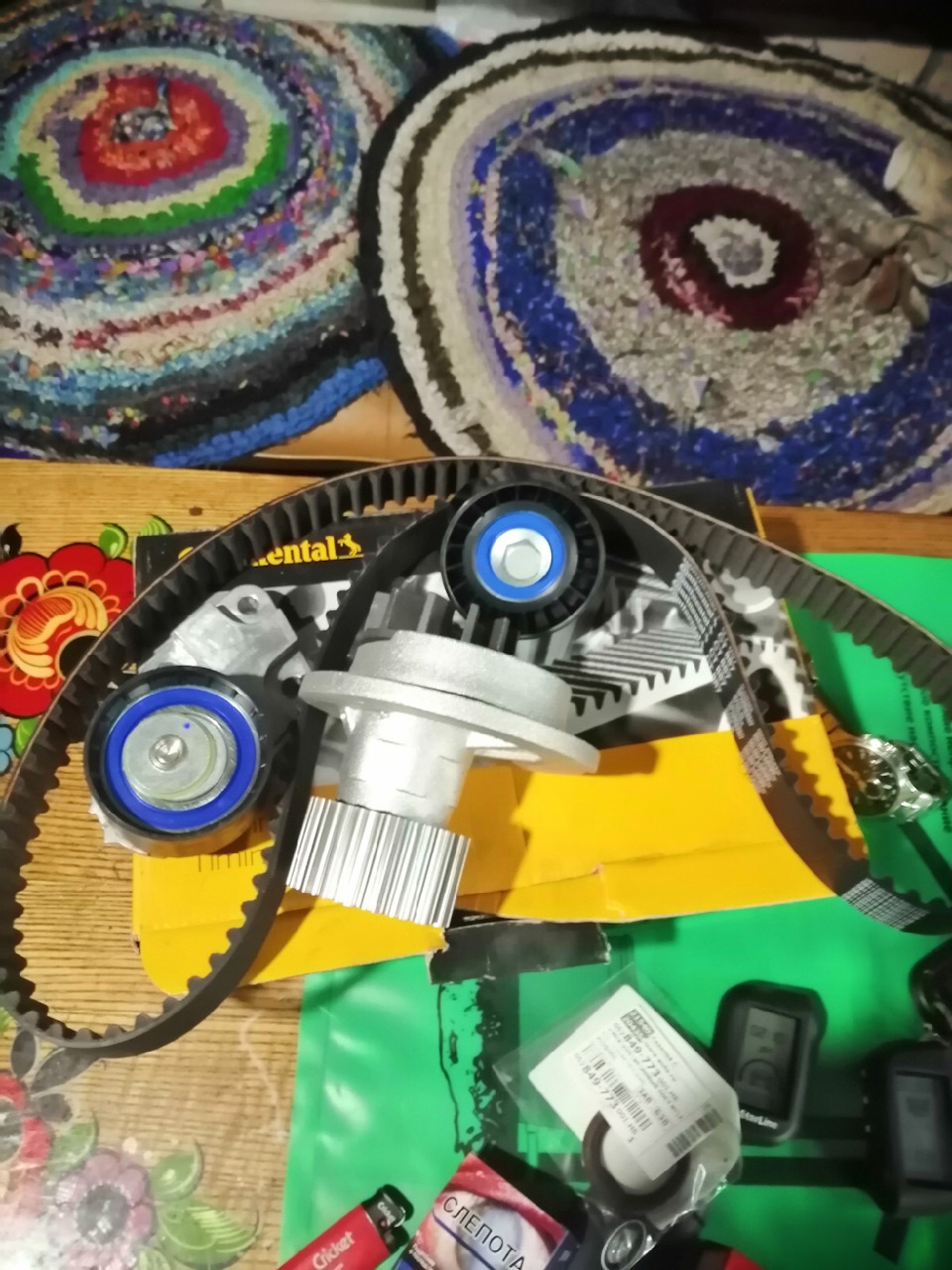 Замена грм — Chevrolet Lacetti Sedan, 1,4 л, 2012 года | плановое ТО ...