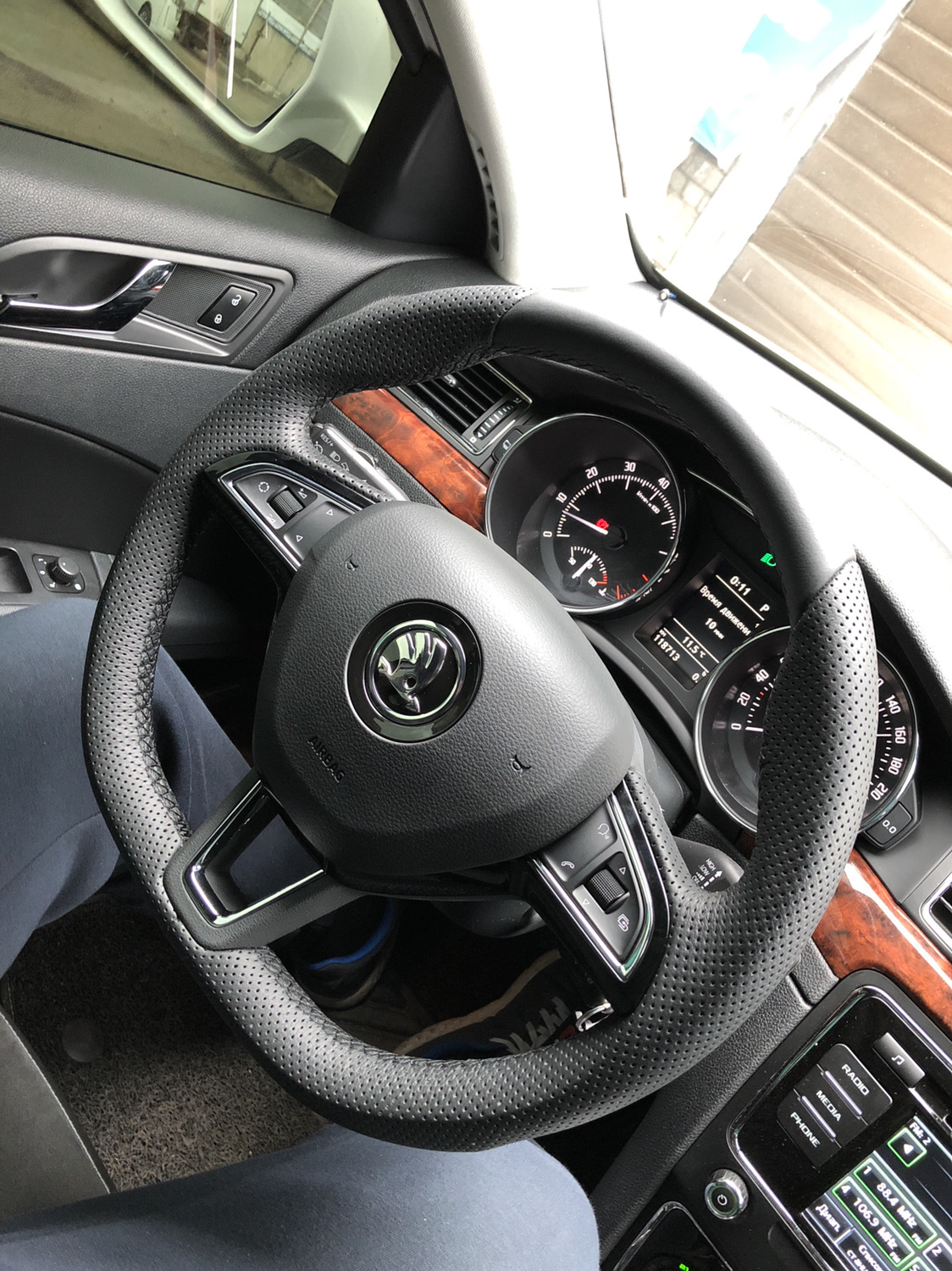 Как снять руль шкода суперб 2 Заменил руль - Skoda Superb Mk2, 1,8 л, 2012 года стайлинг DRIVE2