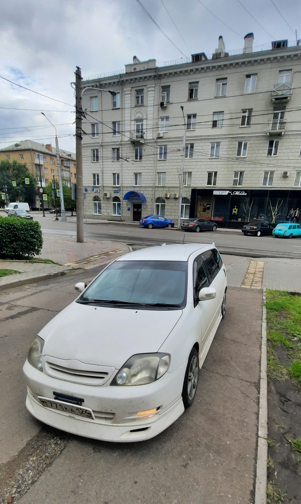 #47. Ручка КПП под карбон. — Toyota E120, 2 л, 2003 года | стайлинг ...