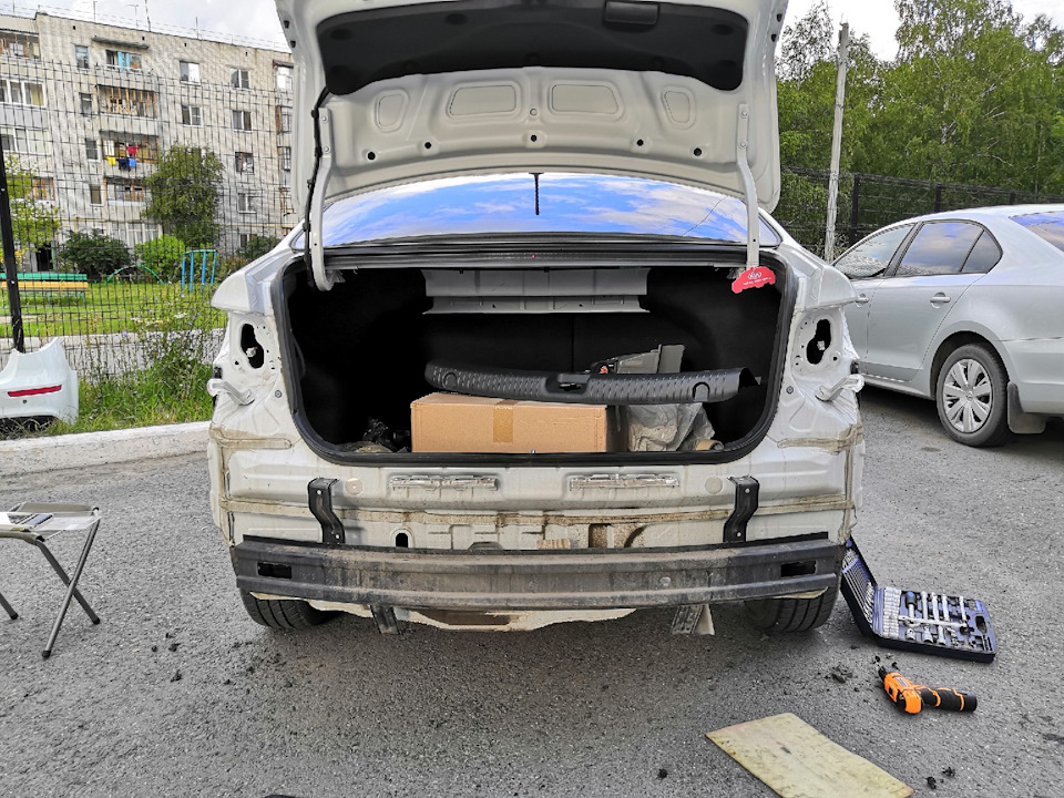 Установка сонаров на авто