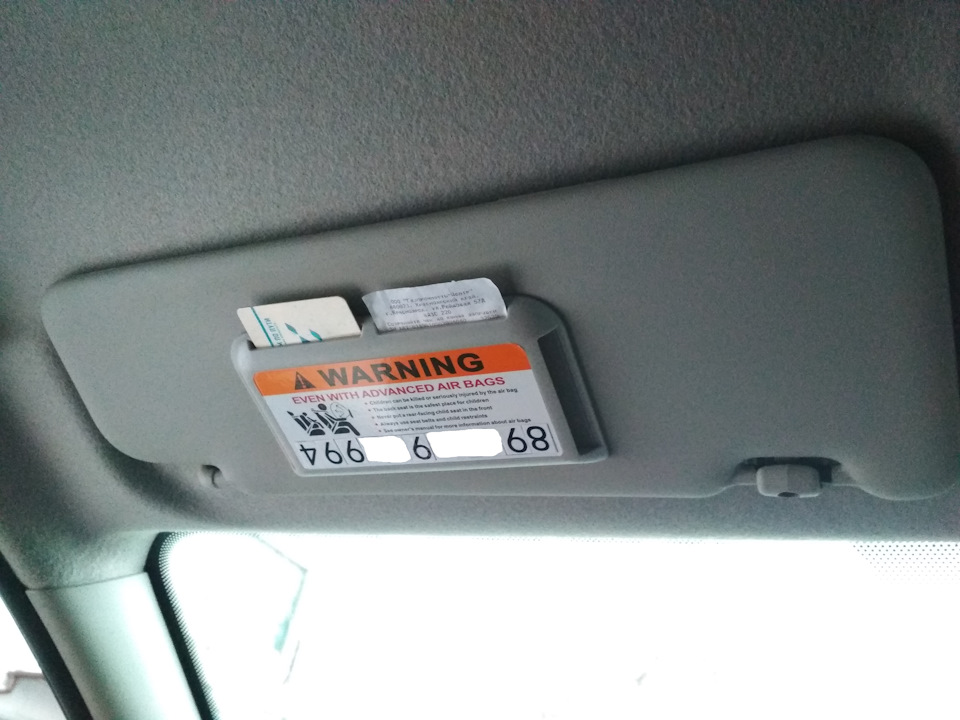 Держатель для пластиковых карт — Renault Duster (1G), 1,5 л, 2017 года ...