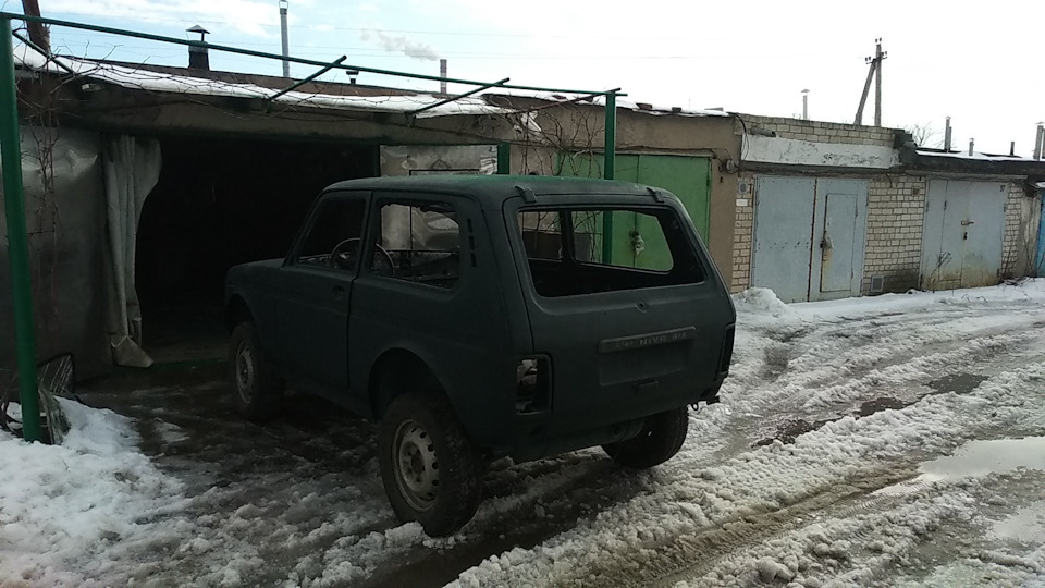 Морская пучина — Lada 4x4 3D, 1,7 л, 2003 года | своими руками | DRIVE2
