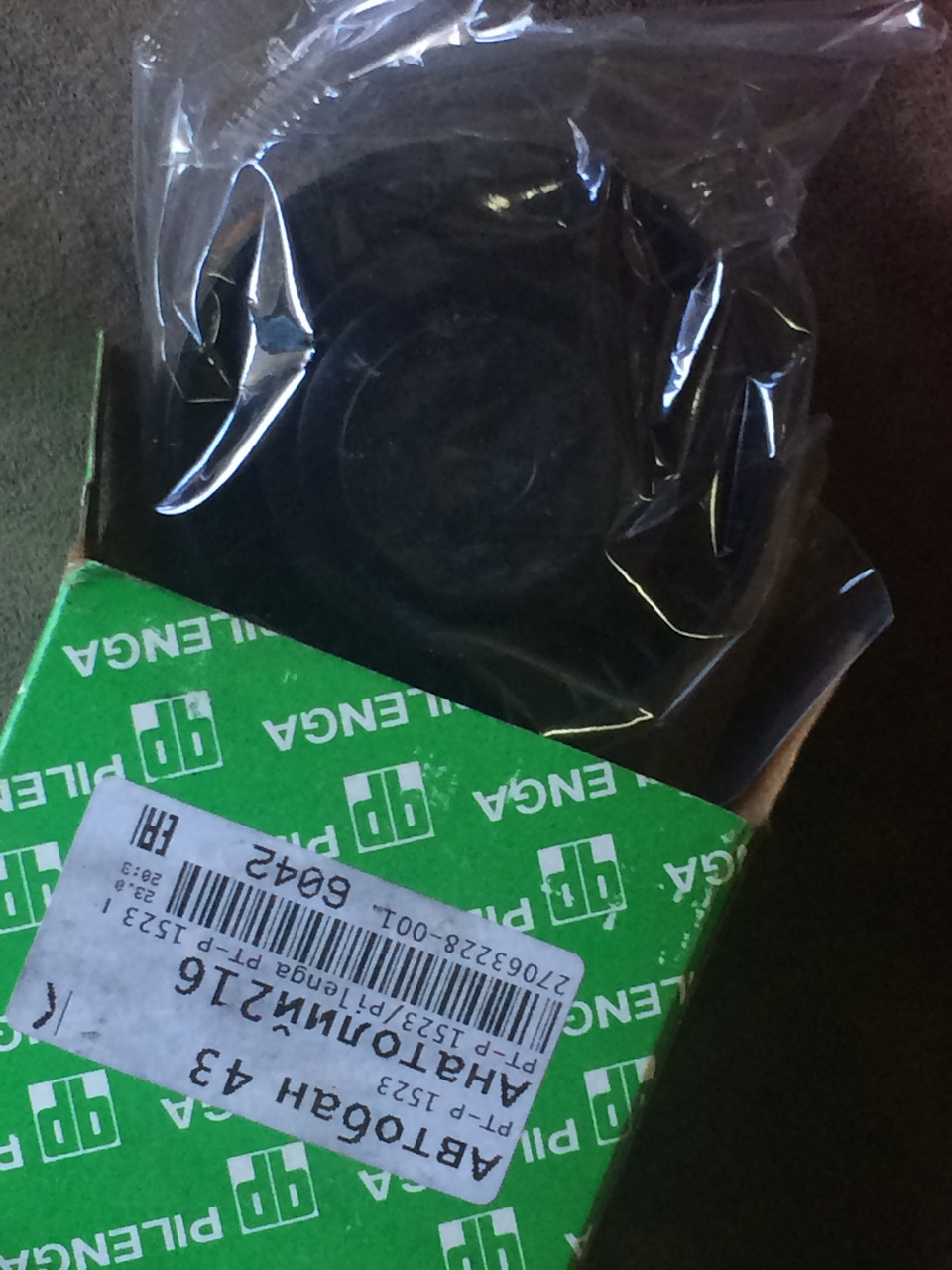 PTP1523 Ролик натяжителя ремня PILENGA | Запчасти на DRIVE2