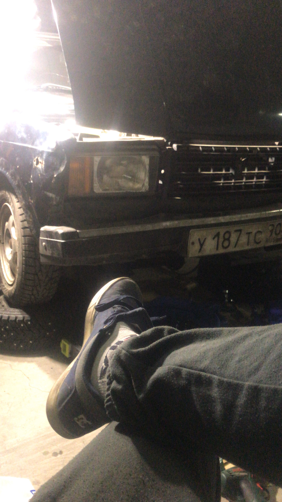 Перенос генератора и запаска остаётся под капотом — Lada 4x4 3D, 1,6 л ...