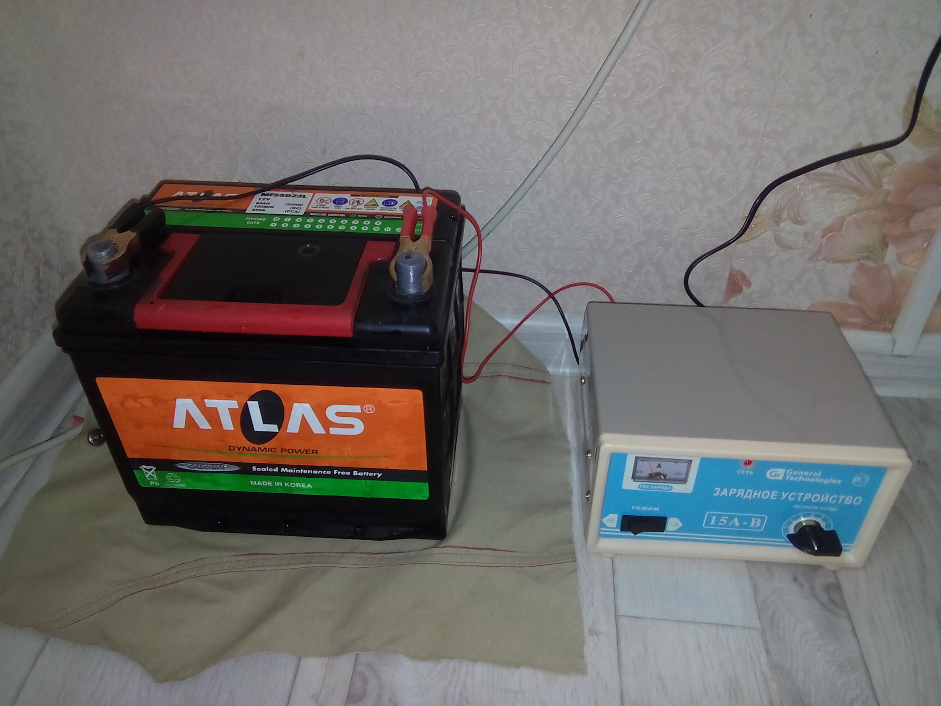 Профилактика аккумулятора. — Nissan Almera Classic (B10), 1,6 л, 2006 ...