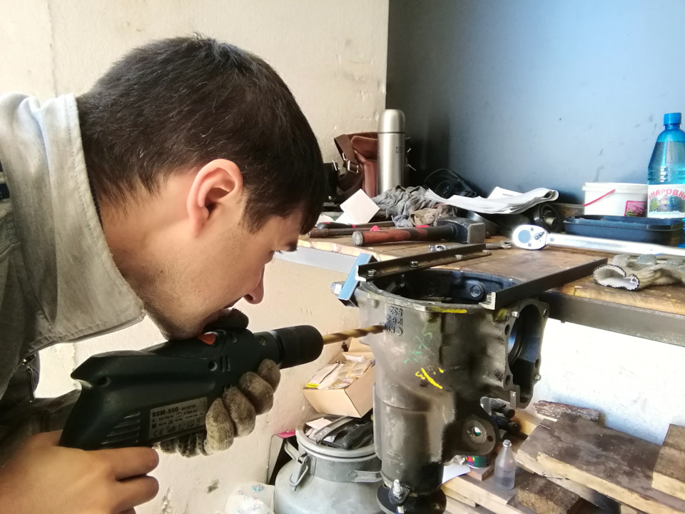 Установка пневматических блокировок HF (перед/зад) — Mitsubishi Pajero ...