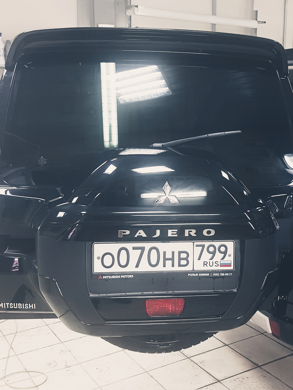 Фото в бортжурнале Mitsubishi Pajero (4G)