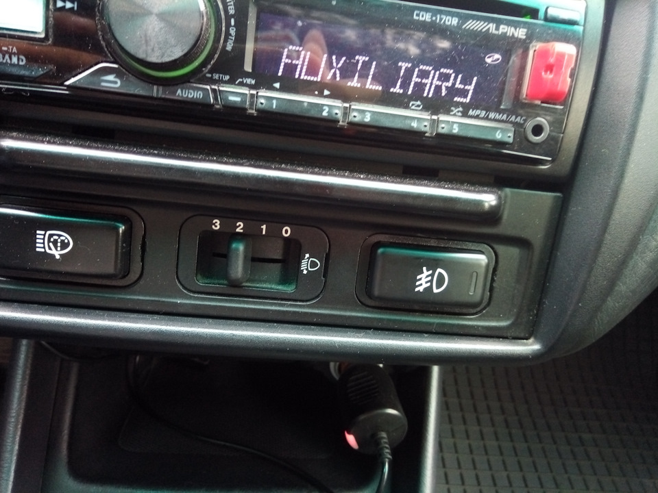 Новая кнопка ПТФ — Honda Accord Coupe (6G), 3,2 л, 1998 года | тюнинг ...
