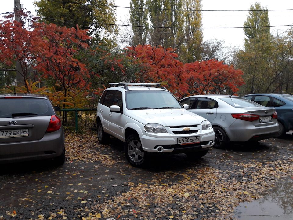 Открытый лад. Chevrolet Niva от Lada калины. Лада Нива и Лада Калина.