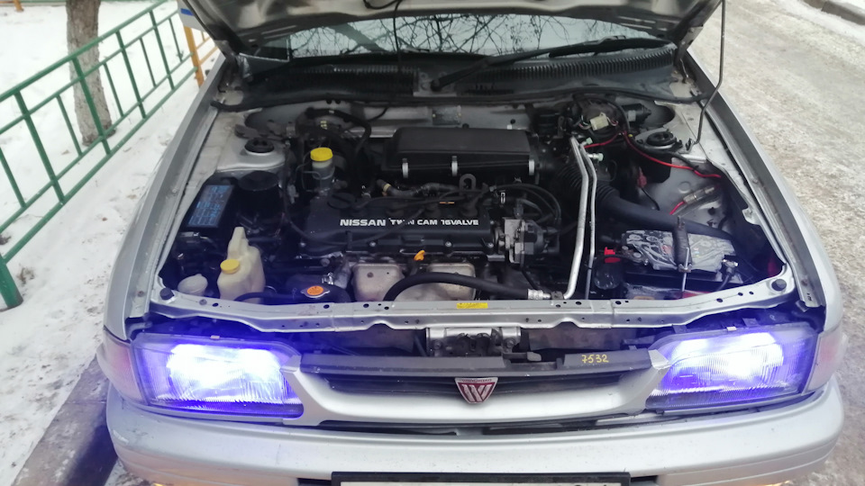 Замена концевика педали тормоза — Nissan Wingroad (Y10), 1,5 л, 1998 ...