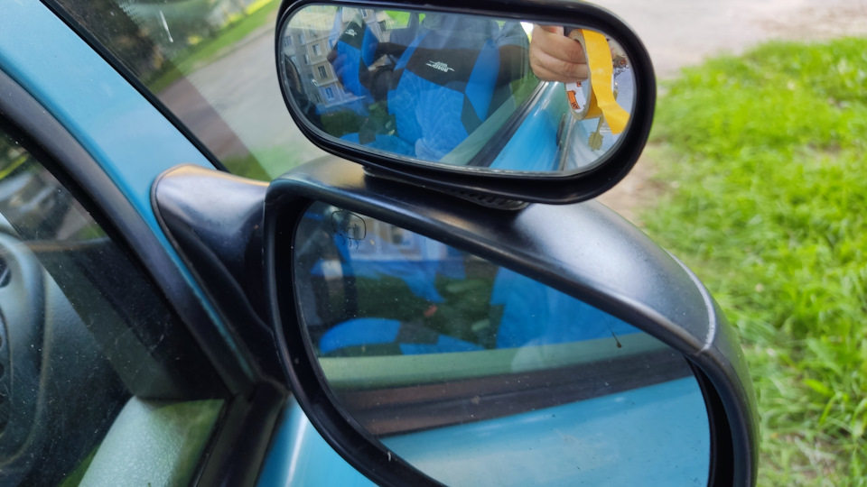 Установка зеркала слепой зоны — Citroen Xsara Picasso, 1,7 л, 2000 года ...