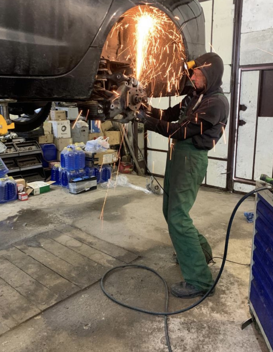 23. Обновил заднюю подвеску Ауди А6 С7 — Audi A6 (C7), 2,8 л, 2011 года ...