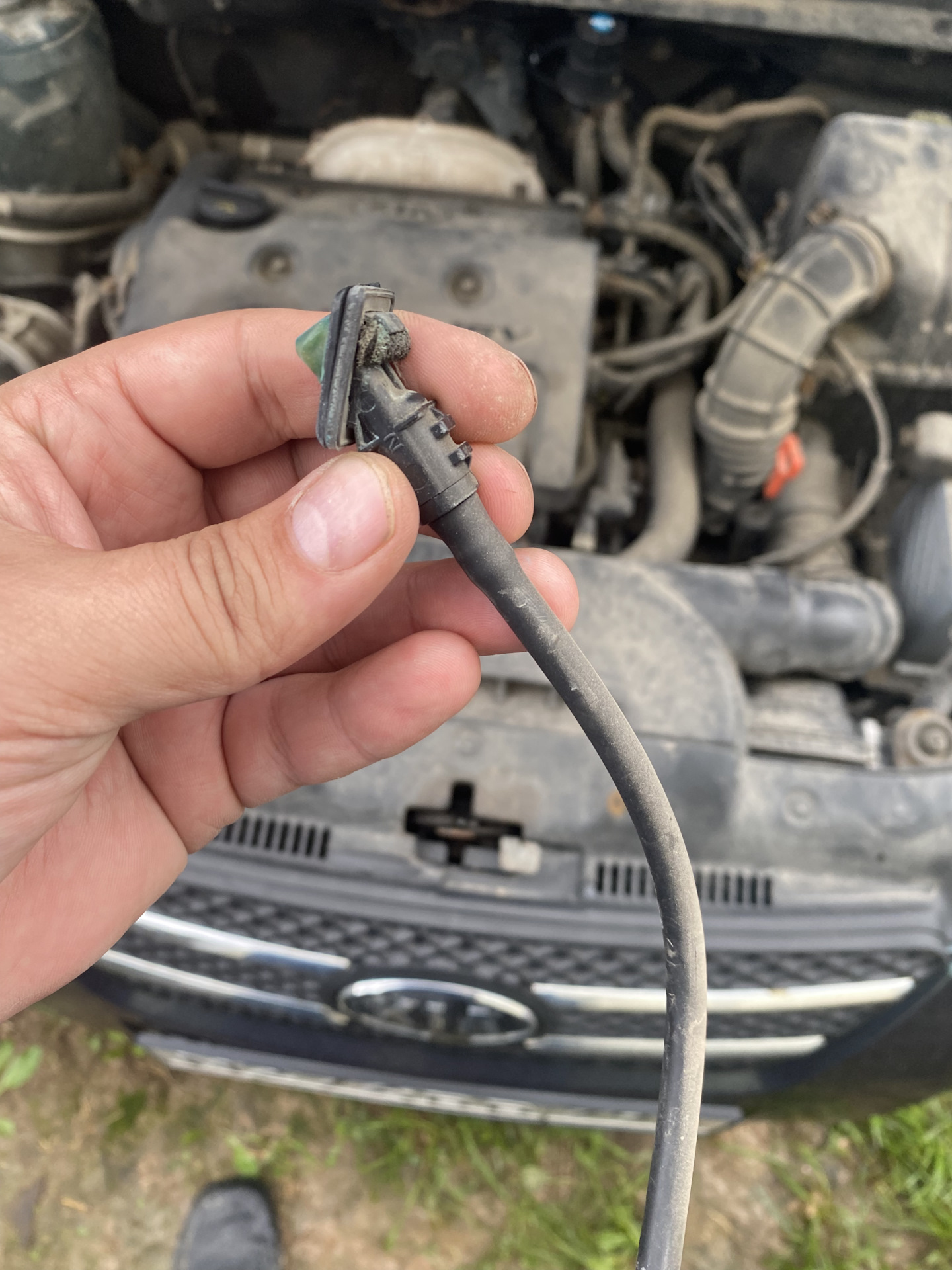 Замена форсунок омывателя — KIA Ceed (1G), 1,6 л, 2008 года | просто ...