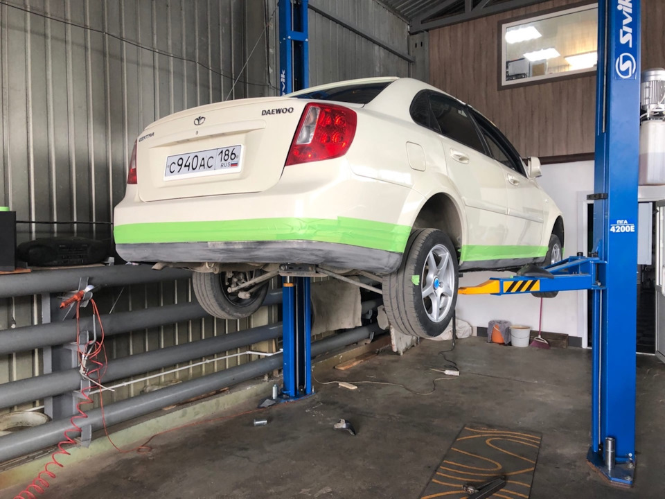 Антигравий/пороги — Daewoo Gentra, 1,6 л, 2013 года | своими руками ...