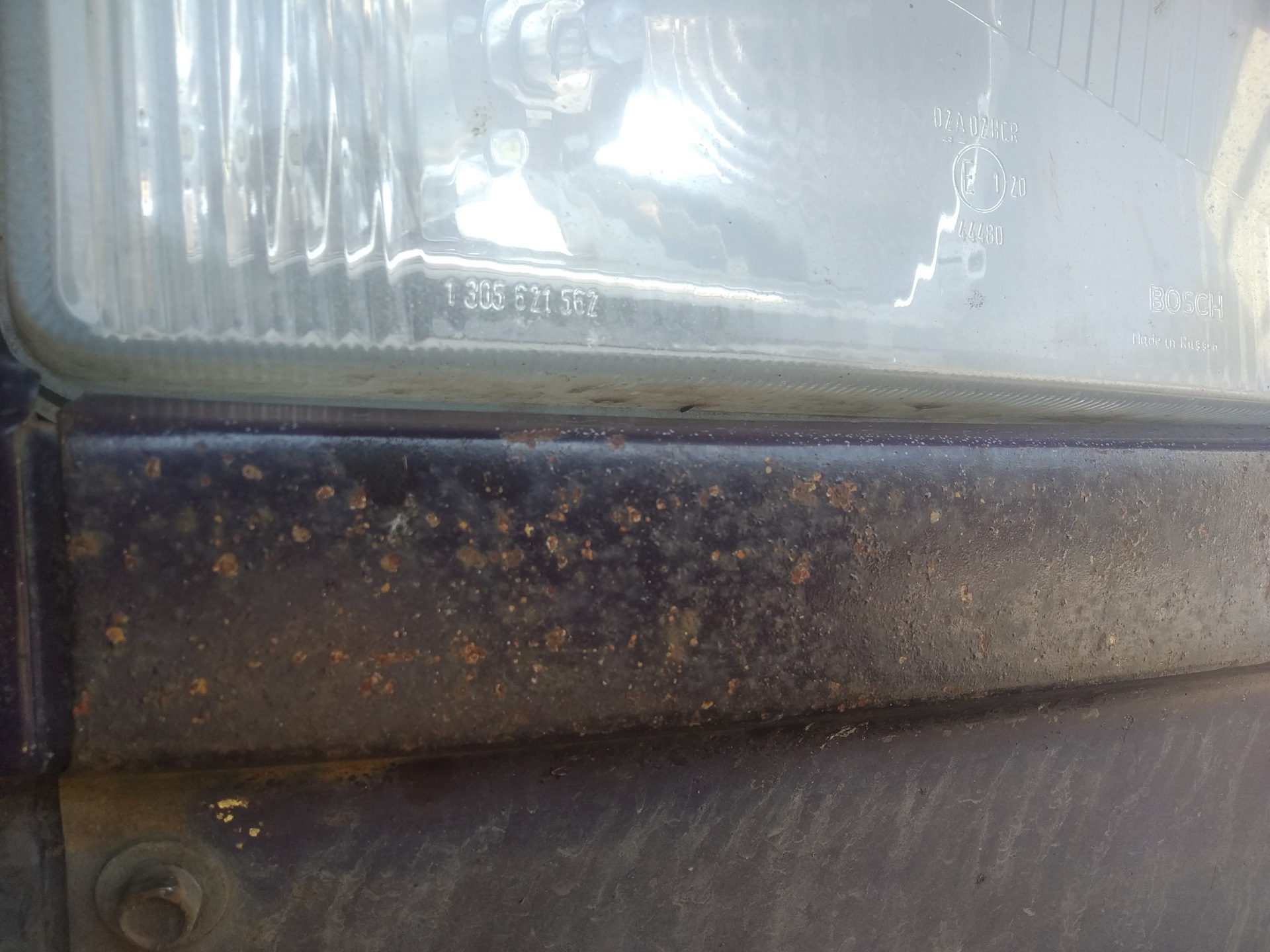 Удаление рыжиков с морды — ГАЗ 3110, 2,4 л., 2000 года | своими руками ...