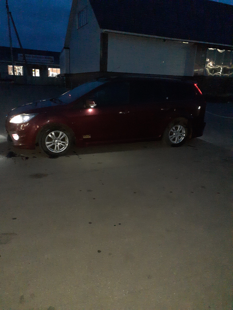 Зима на машине — Ford Focus Wagon II