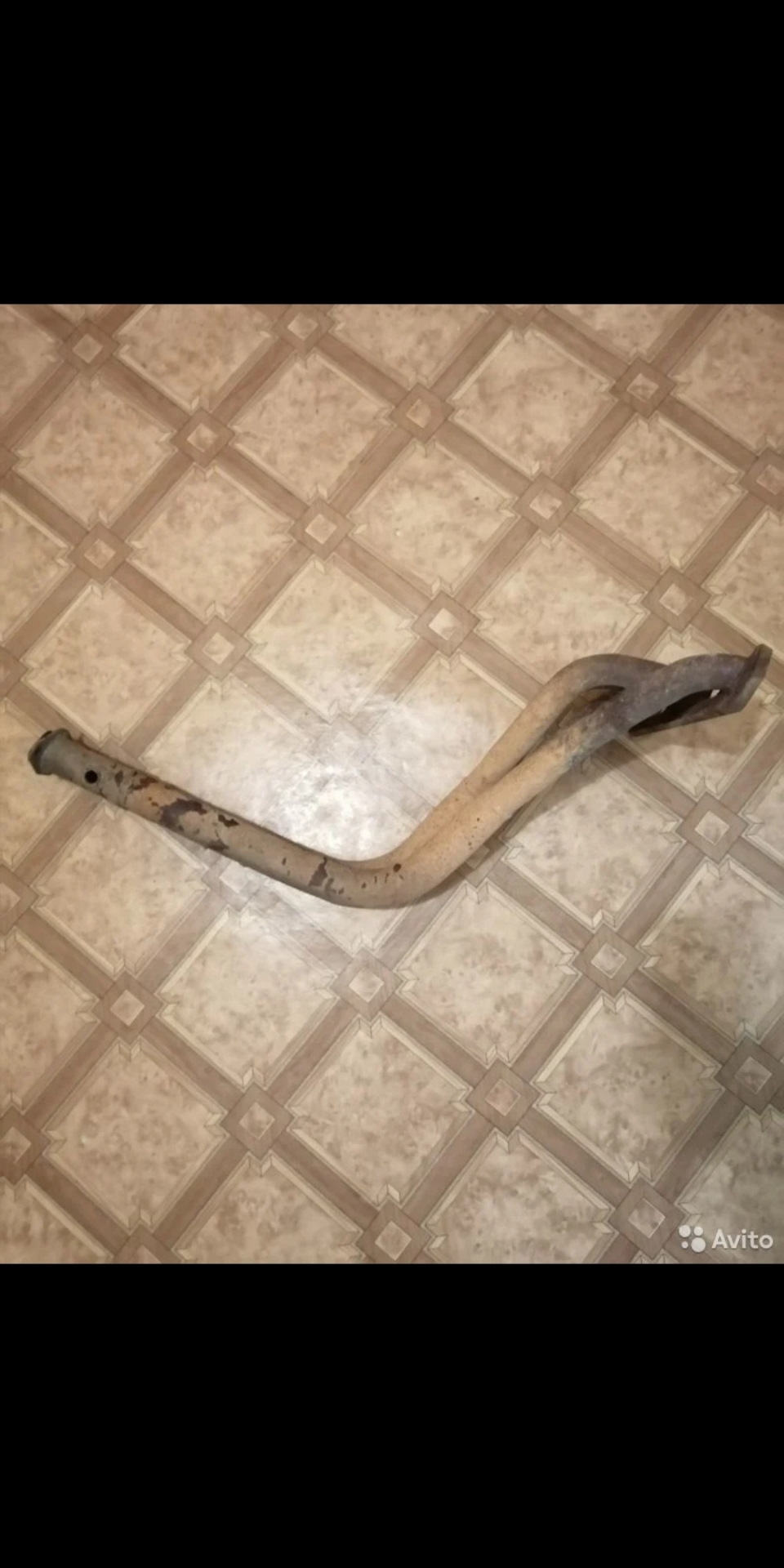 Выпускной коллектор — Lada Калина Хэтчбек (1G), 1,6 л, 2007 года ...