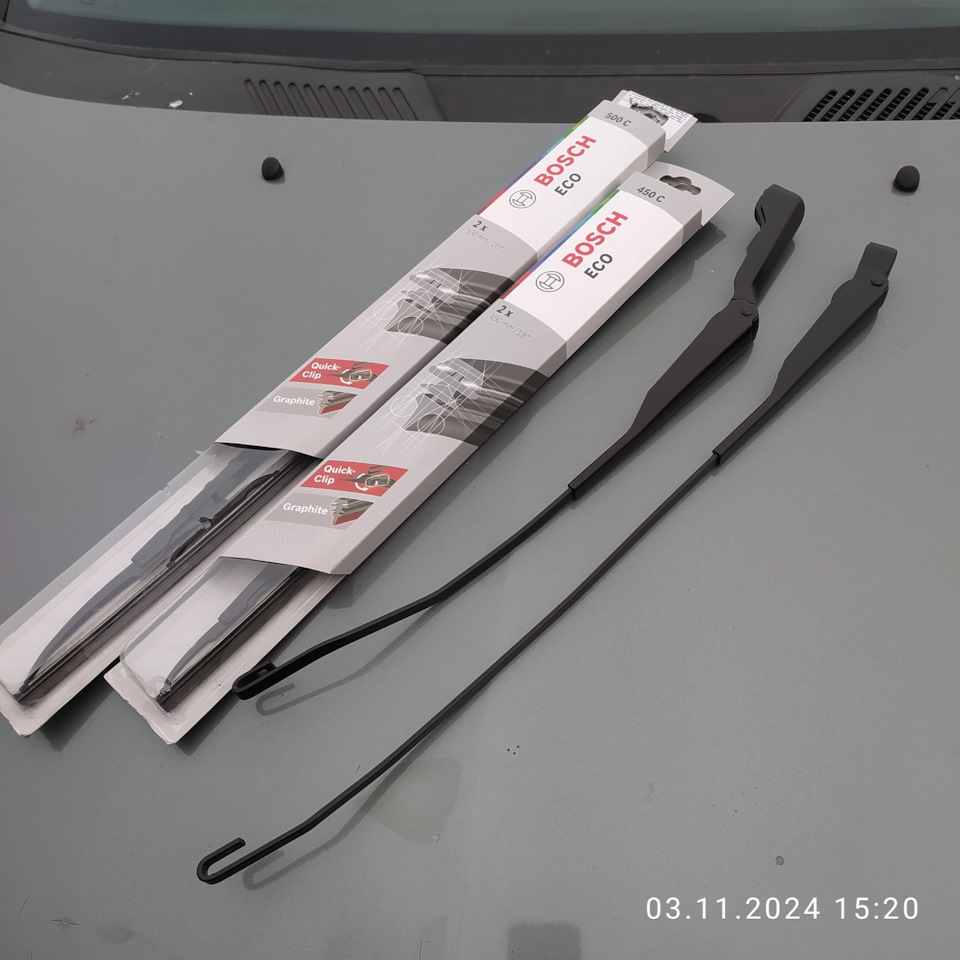 Щетки стеклоочистителя BOSCH ECO — Renault Clio Symbol, 1,4 л, 2005 ...